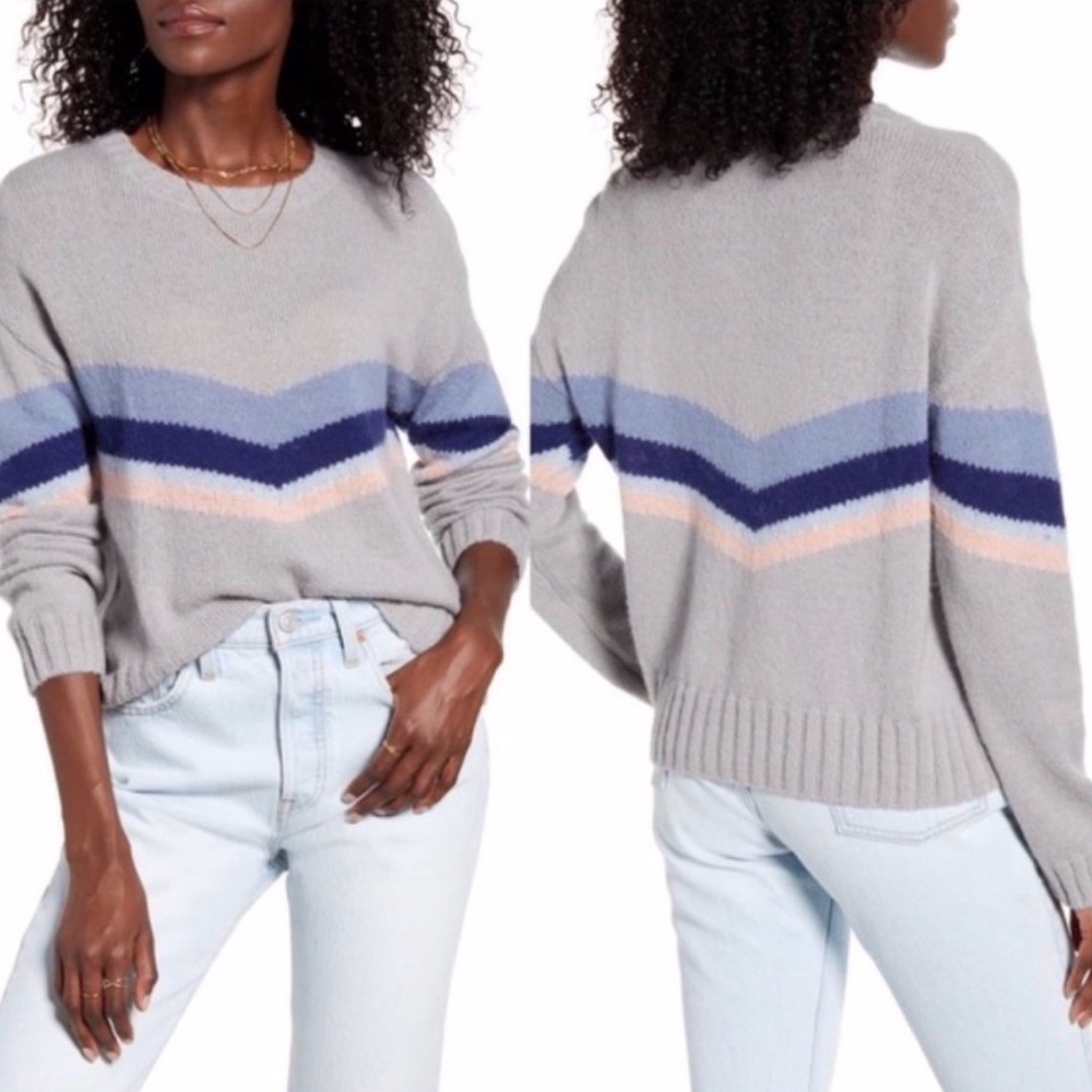 Rails Soft Gray Knitwear